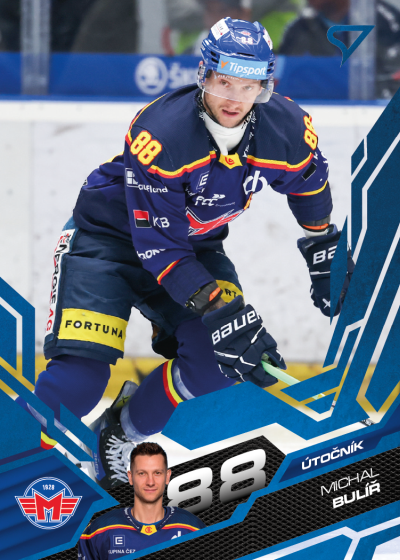 Bulíř Michal 25-26 Tipsport Extraliga Blue #100