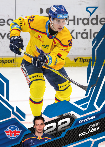 Koláček Josef 25-26 Tipsport Extraliga Blue #103