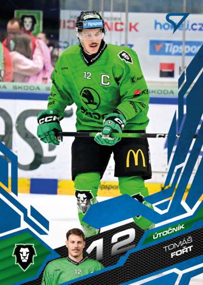 Fořt Tomáš 25-26 Tipsport Extraliga Blue #117