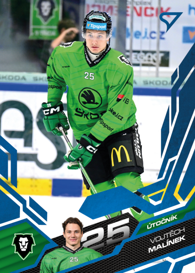 Malínek Vojtěch 25-26 Tipsport Extraliga Blue #120