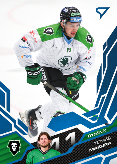 Mazura Tomáš 25-26 Tipsport Extraliga Blue #121