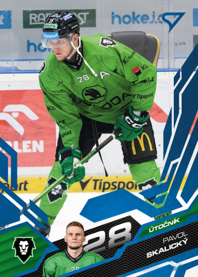 Skalický Pavol 25-26 Tipsport Extraliga Blue #124