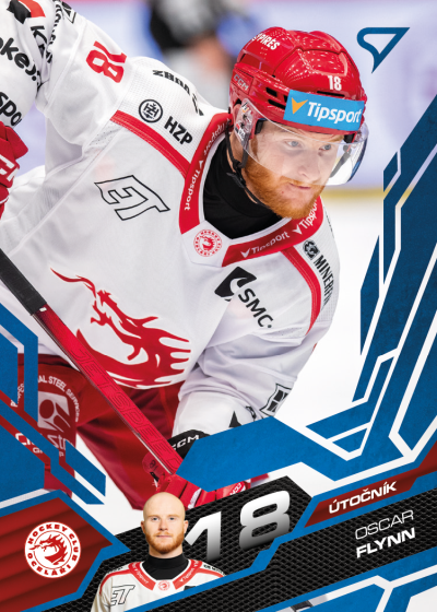 Flynn Oscar 25-26 Tipsport Extraliga Blue #137