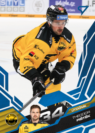Pištěk Theodor 25-26 Tipsport Extraliga Blue #161