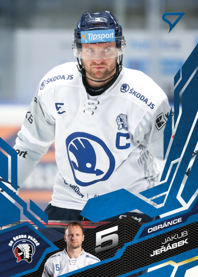 Jeřábek Jakub 25-26 Tipsport Extraliga Blue #165