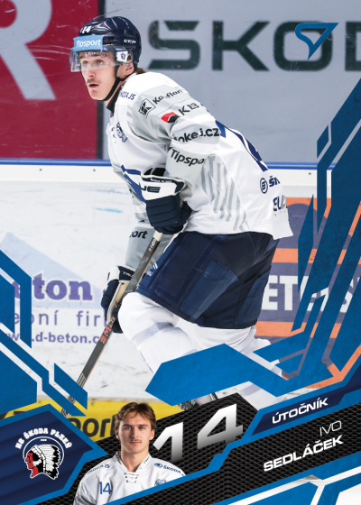 Sedláček Ivo 25-26 Tipsport Extraliga Blue #179