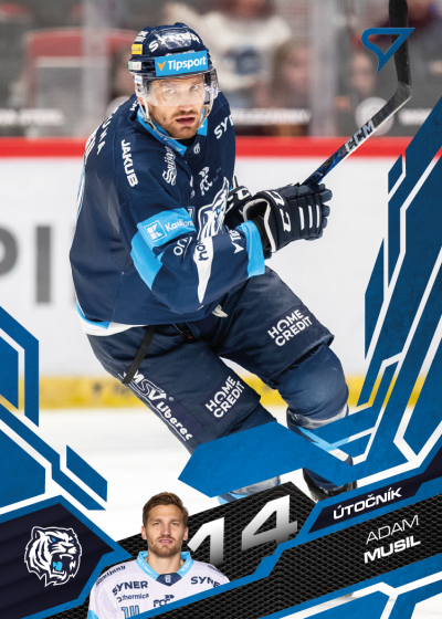 Musil Adam 25-26 Tipsport Extraliga Blue #190