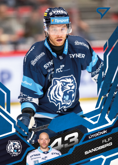 Sandberg Filip 25-26 Tipsport Extraliga Blue #196