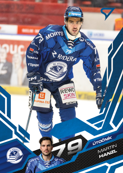 Hanzl Martin 25-26 Tipsport Extraliga Blue #208