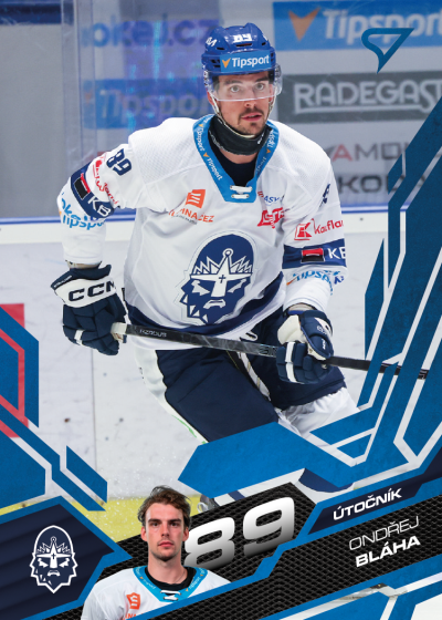 Bláha Ondřej 25-26 Tipsport Extraliga Blue #226