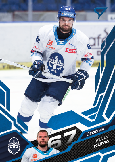 Klíma Kelly 25-26 Tipsport Extraliga Blue #228