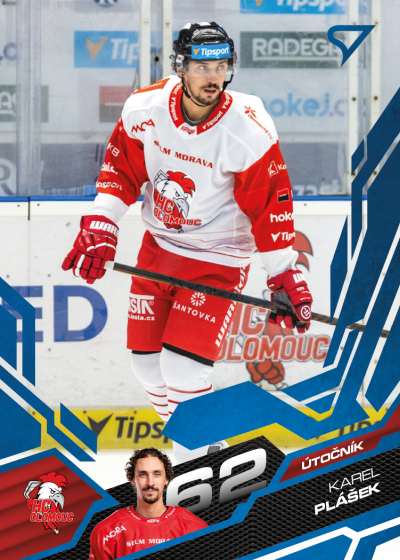 Plášek Karel 25-26 Tipsport Extraliga Blue #252
