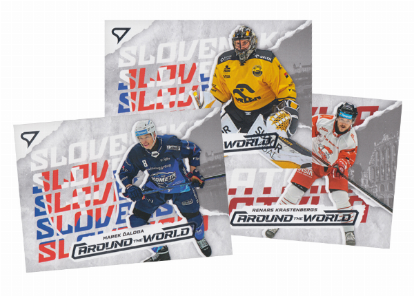 Kompletní set 25-26 Tipsport Extraliga Around the World #AW01-AW45