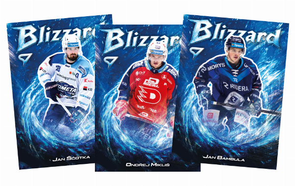 Kompletní set 25-26 Tipsport Extraliga Blizzard #BL01-BL45