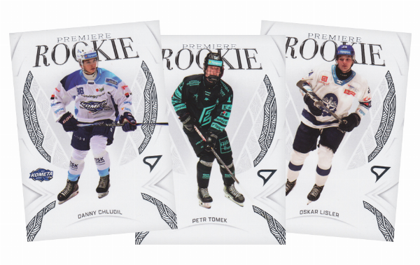 Kompletní set 25-26 Tipsport Extraliga Rookie Premiere #RP01-RP09