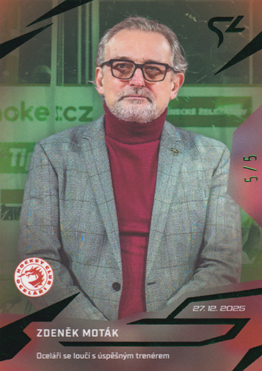 Moták Zdeněk 25-26 Tipsport Extraliga LIVE Green #L-22