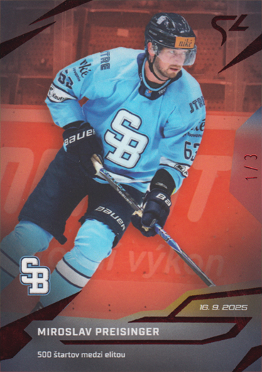 Preisinger Miroslav 25-26 Tipsport Liga LIVE Red #L-02