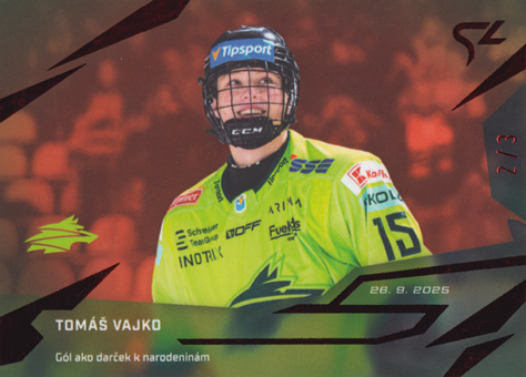 Vajko Tomáš 25-26 Tipsport Liga LIVE Red #L-07