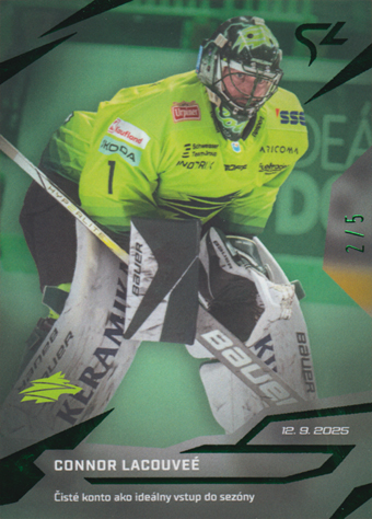 Lacouveé Connor 25-26 Tipsport Liga LIVE Green #L-01