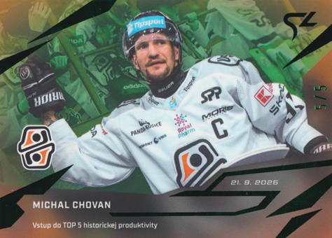 Chovan Michal 25-26 Tipsport Liga LIVE Green #L-03