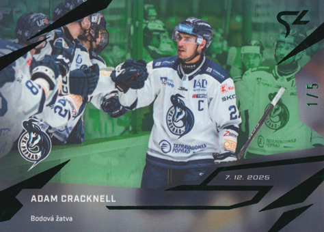 Cracknell Adam 25-26 Tipsport Liga LIVE Green #L-21