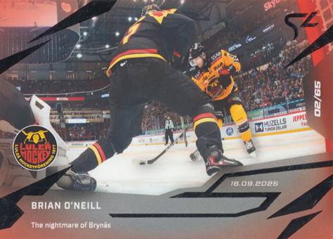 O'Neill Brian 25-26 SHL LIVE #L-03