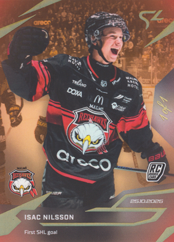 Nilsson Isac 25-26 SHL LIVE Gold #L-11