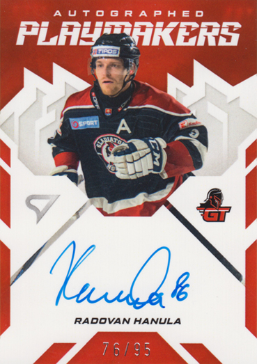 Hanula Radovan 25-26 Slovenská hokejová liga Autographed Playmakers #AP-RH