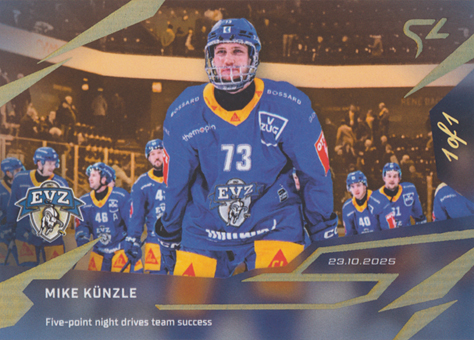 Künzle Mike 25-26 National League LIVE Gold #L-15