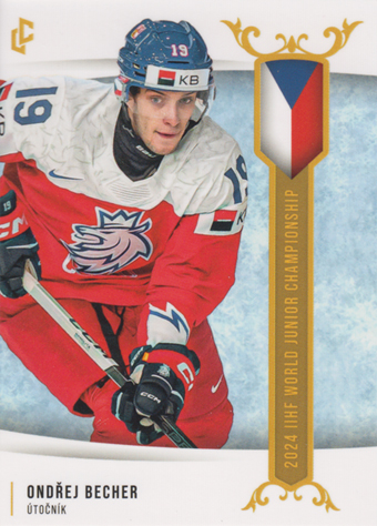 Becher Ondřej 2024 LC Expectations IIHF World Junior Championship #U20-15