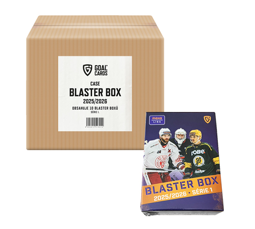 2025-26 GOAL Cards Maxa liga I. Blaster case
