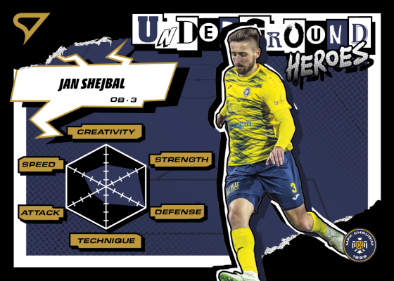 Shejbal Jan 25-26 Chance NL Underground Heroes #UH-01