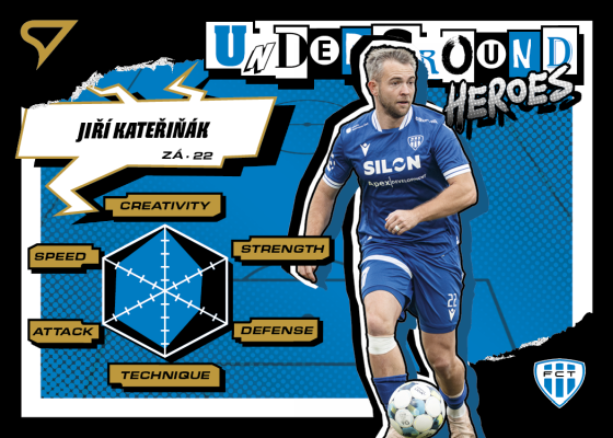 Kateřiňák Jiří 25-26 Chance NL Underground Heroes #UH-02