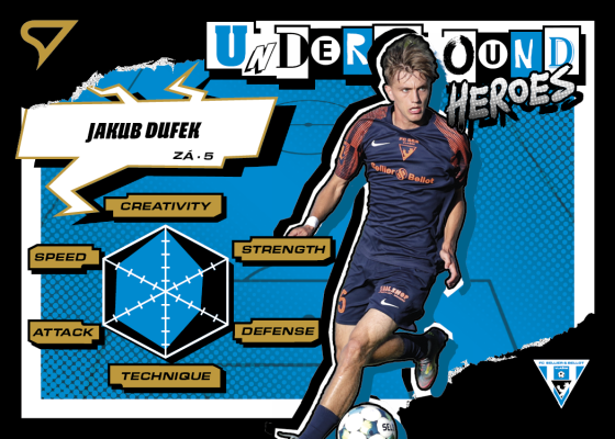 Dufek Jakub 25-26 Chance NL Underground Heroes #UH-05