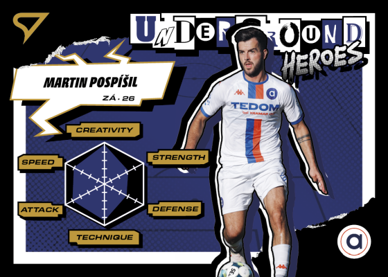 Pospíšil Martin 25-26 Chance NL Underground Heroes #UH-08