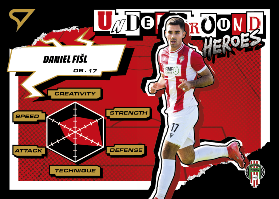 Fišl Daniel 25-26 Chance NL Underground Heroes #UH-10