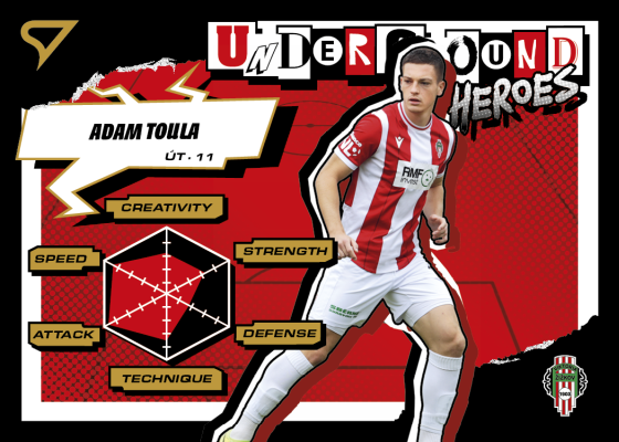 Toula Adam 25-26 Chance NL Underground Heroes #UH-11