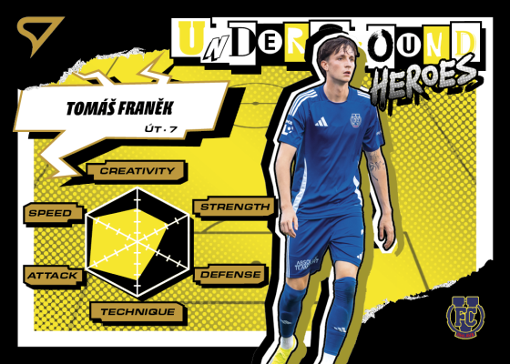 Franěk Tomáš 25-26 Chance NL Underground Heroes #UH-12