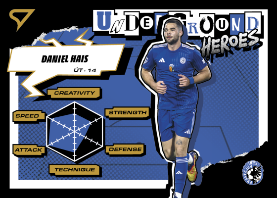 Hais Daniel 25-26 Chance NL Underground Heroes #UH-15