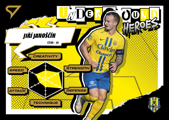 Janoščín Jiří 25-26 Chance NL Underground Heroes #UH-18