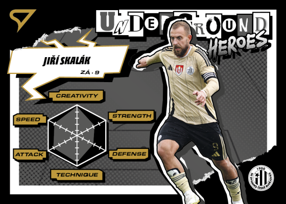 Skalák Jiří 25-26 Chance NL Underground Heroes #UH-21