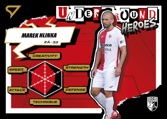 Hlinka Marek 25-26 Chance NL Underground Heroes #UH-23