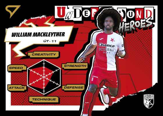 Mackleyther William 25-26 Chance NL Underground Heroes #UH-24