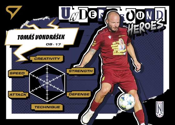 Vondrášek Tomáš 25-26 Chance NL Underground Heroes #UH-25