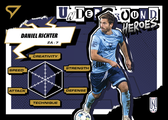 Richter Daniel 25-26 Chance NL Underground Heroes #UH-26