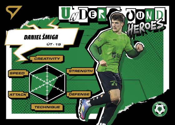 Šmiga Daniel 25-26 Chance NL Underground Heroes #UH-27