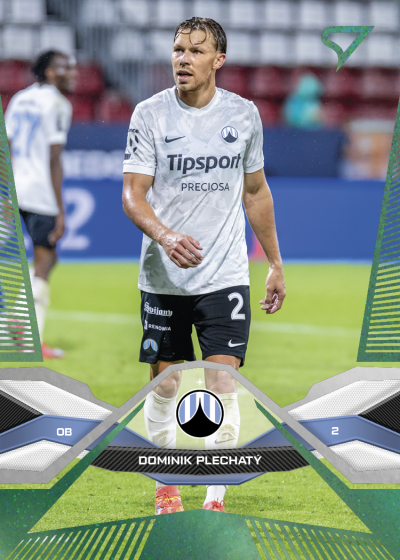 Plechatý Dominik 25-26 Chance Liga Green #100