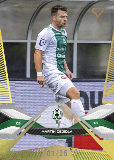Cedidla Martin 25-26 Chance Liga Gold #50