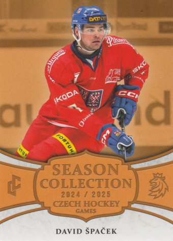 Špaček David 24-25 LC Reprezentace Czech Hockey Games #CHG-02