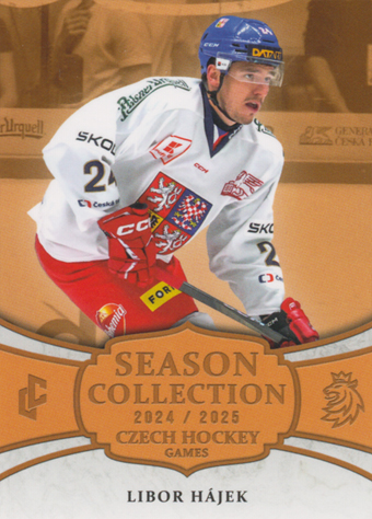 Hájek Libor 24-25 LC Reprezentace Czech Hockey Games #CHG-05